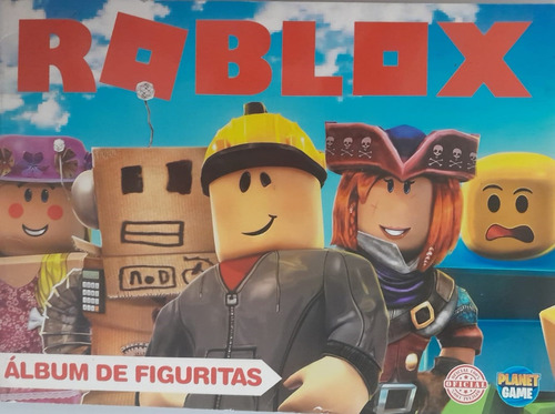 Álbum De Figuritas Roblox Excelente Con 25 Pegadas