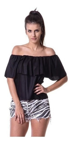 Imagem 2 de 4 de Blusa Ciganinha, Manga Curta 066