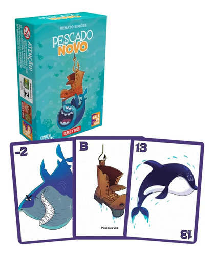 Galápagos Jogos Pescado Novo - Card Game