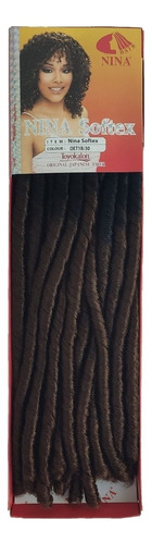 Apliques De Cabelo Cabelo Sintético Nina Wig Estilo Crochet Braid, Oet1b/30 De 70cm - 1 Mecha Por Pacote
