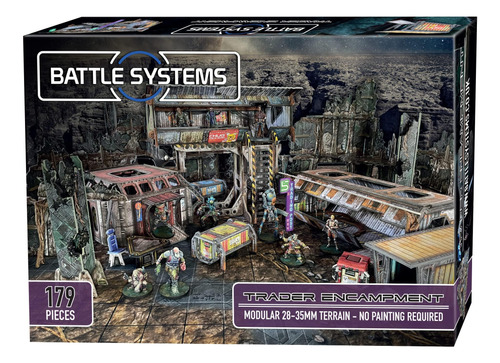 Battle Systems - Terreno De Ciencia Ficción Para Juegos 3d D