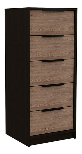 Cómoda 5 Cajones Kaia Wengue/miel