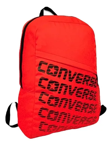 Mochila converse online roja