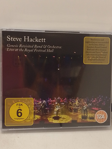 Steve Hackett Genesis Revisted Band Cdx2 Y Dvd Nuevo 