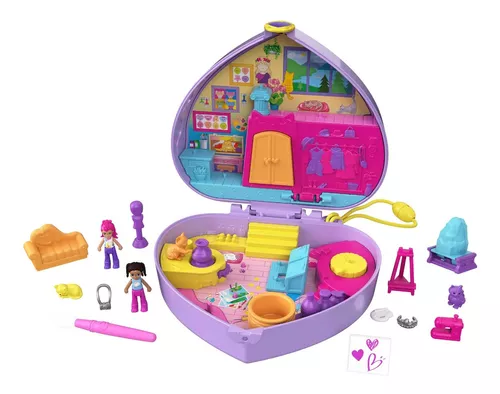 Polly Pocket - Kit Mundo da Mini Polly - Rancho Divertido Gkj46