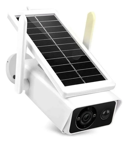 Cámara Ip Solar Wifi Exterior 1080p 4mm Microfono Y Speaker