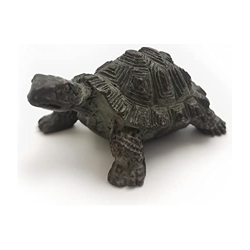 Ygfrsto Adornos Antiguos De Tortuga De Cobre Macizo, Escultu