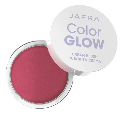 Rubor En Crema Jafra Color Glow Colorete Cream Blush Merlotish