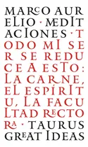 Comprar Meditaciones de Marco Aurelio Español Taurus en Tapa Blanda