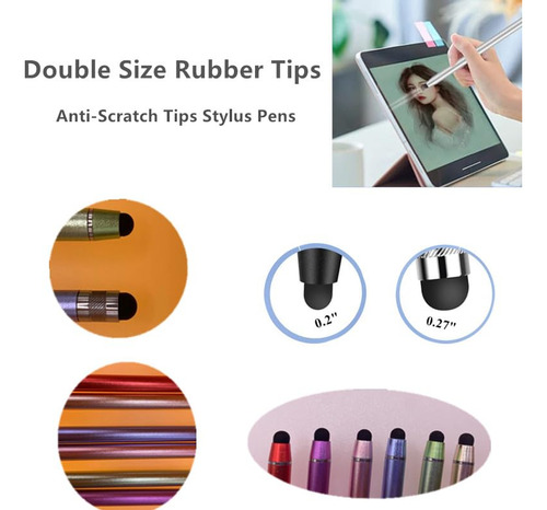 Stylus Pens Para iPad iPhone Android Tablets Todo Touch Scre