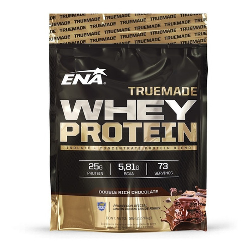 Suplemento en polvo ENA Sport  Whey Protein True Made proteínas sabor chocolate en sachet de 2.27kg