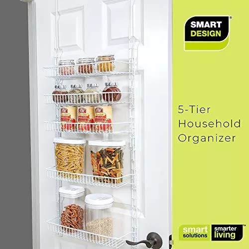  Organizador de despensa para puerta, de ProMart Dazz,  Contemporáneo, S, Blanco : Hogar y Cocina