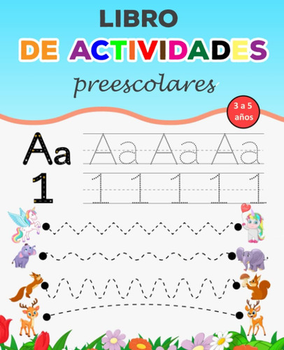 Libro: Libro De Actividades Preescolares Para Niños De 3 A 5