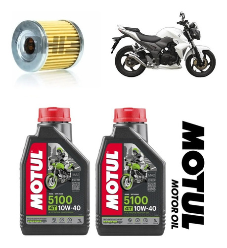  Motul 5100 10w40 Kit Troca De Óleo Next 250 Ffc053