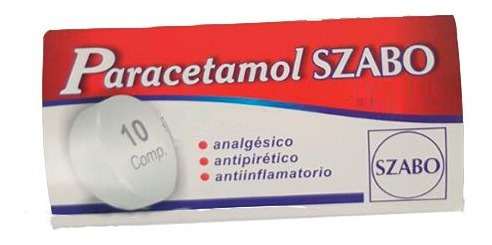 Paracetamol Szabo 1g 10 Comprimidos