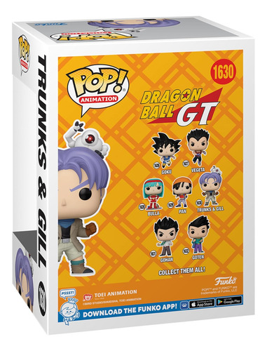 Funko Pop Dragon Ball Gt Trunks & Gill