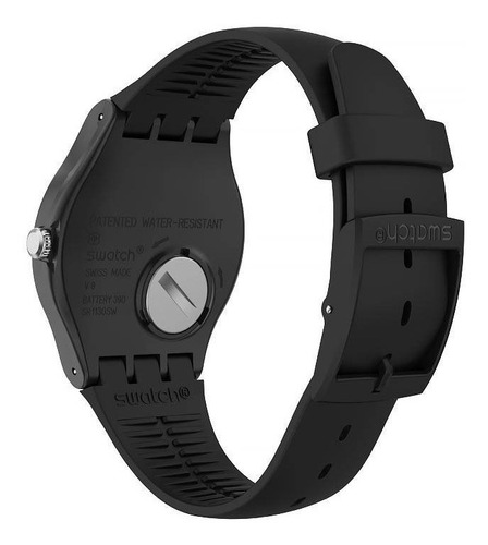 Relógio Swatch Siliblack Esqueleto - Suob153