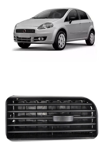Grade Difusor Ar Central Painel Fiat Punto 2012 Direito