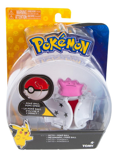 Pokemon Throw N Pop Poké Ball - Ditto Con Pokebola