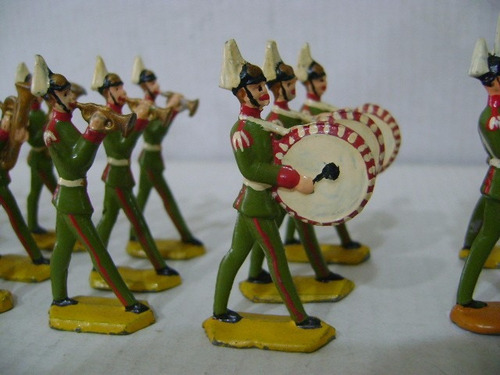 Imagen 3 de 6 de Nico Increible Banda Militar 21 Soldados De Plomo (pmv 44)
