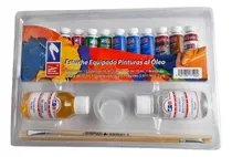 Comprar Estuche Equipado Pinturas Al Oleo M-4 De 12 Tubos Atl