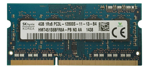 Memoria Ram Laptop 4gb Ddr3 Sk Hynix Hmt451s6bfr8a-pb (Usado)