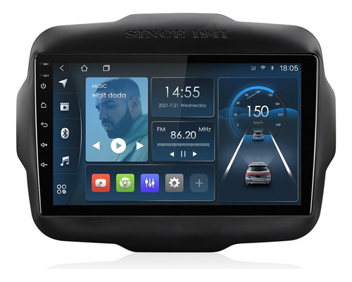 Fwefww Isudar Radio Carro 1+32g Para Jeep Renegade