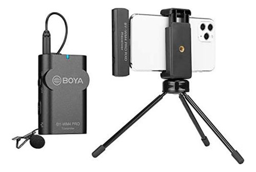 Boya Wm4 Pro-k3 Micrófono Vlog Ultracompacto De 2,4 Ghz Para