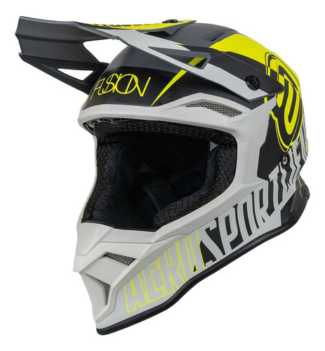 Capacete Asw Fusion Sharp Motocross, Trilha Off-road