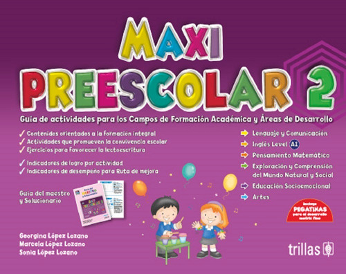 Maxi Preescolar 2 Guia De Actividades Trillas