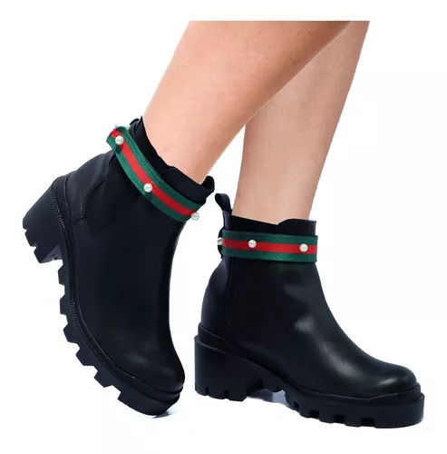 botas al tobillo negras de mujer 