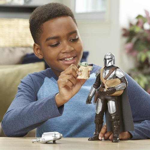 Star Wars Galactic Action The Mandalorian Y Grogu 12pulgadas