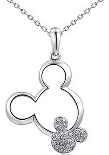 Shining Life Collares De Mickey Para Mujer, Metal