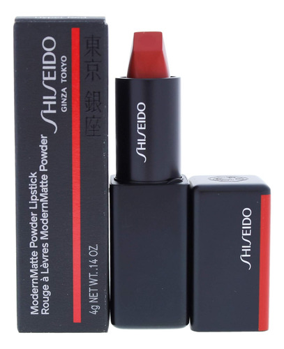 Shiseido Modernmatte 514 - Pintalabios En Polvo  Color Rojo