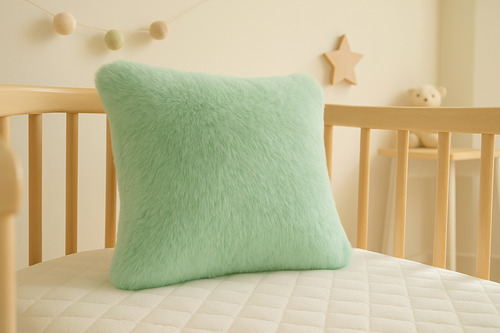 Almohadones Infantiles Decorativo Piel Sintética Super Suave
