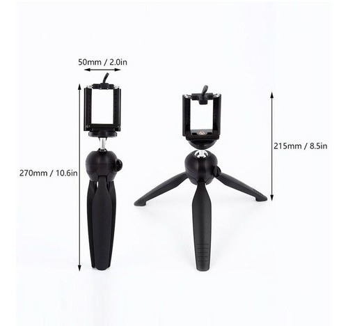 Mini Tripé Para Celular E Câmera