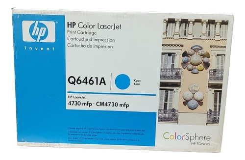 Toner Hp Q6461a 644a Cian Original Nuevo Sellado Facturado