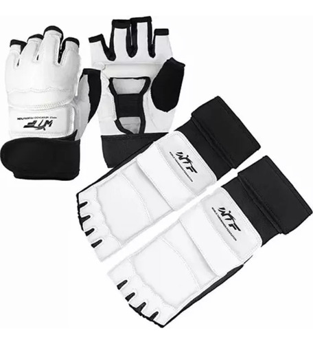 Equipo De Protección De Taekwondo Y Guantes De 2 Pares