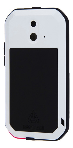 Capa Protetora De Metal White Love Mei Para Htc One E8