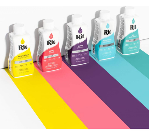 Tinte Líquido Multiusos Rit - Rojo Cereza 236 Ml