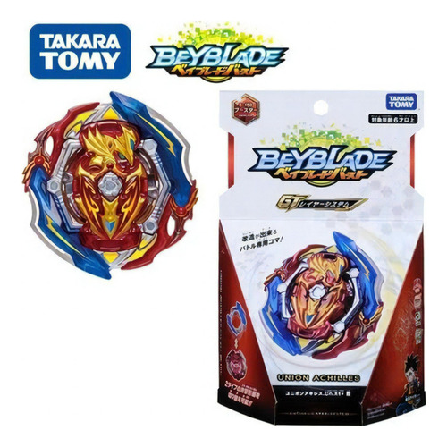 Takara Tomy Beyblade Burst B150 Union Achilles Cn.xt+ Retsu Color Rojo