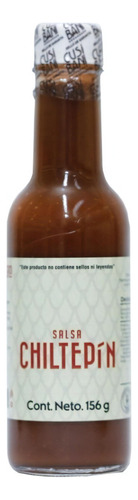 Salsa Chiltepín 156g Cusibani Botella Mezcla De Chiles