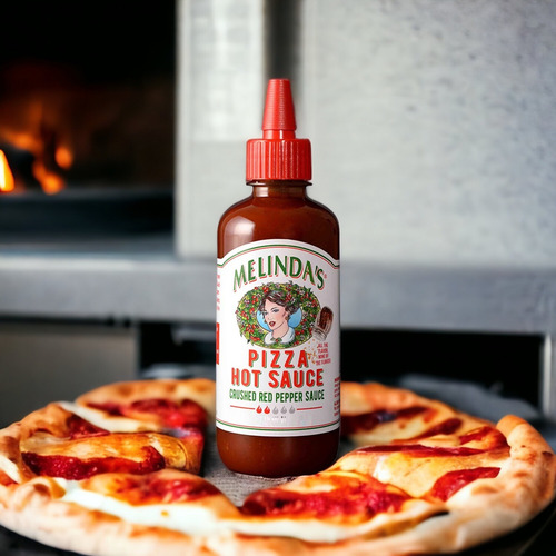 Salsa Picante Melinda's Hot Pizza Red Pepper Portátil 59ml
