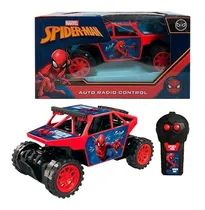 Comprar Auto Jeep Spiderman Radio Control Superhéroes Color Rojo Personaje POWER SPEED