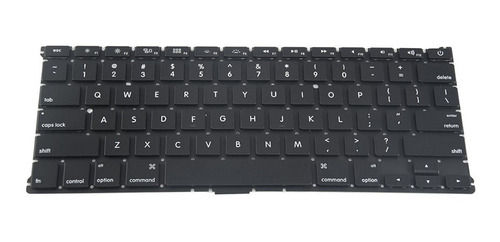 Teclado Para Notebook Apple Macbook Air A1466 A1369 Mid 2011 Preto Inglês Sem Ç Marca Bringit