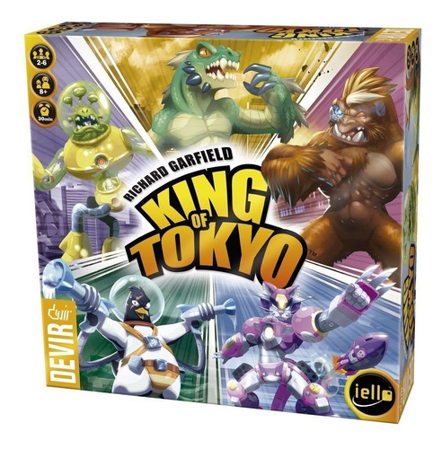 King Of Tokyo Juego De Mesa En Español