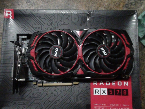 Cooler Da Placa De Vídeo Msi Radeon Rx 580 Armor 8gb Oc (Usado)