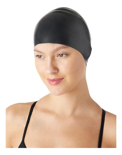 Amazon Basics Silicone Unisex Swim Caps