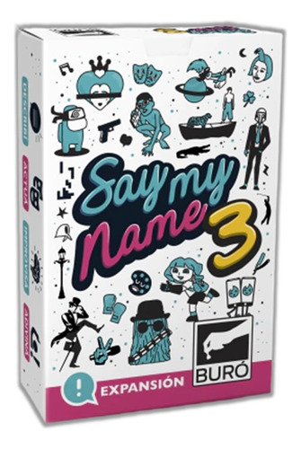 Say My Name 3 Expansion Juego Mesa Cartas Bureau Original