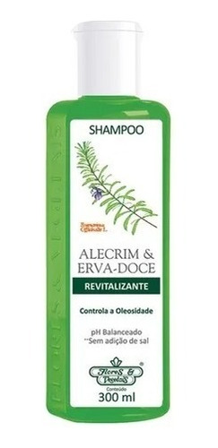 Shampoo Flores E Vegetais Alecrim E Erva Doce 310ml Ph